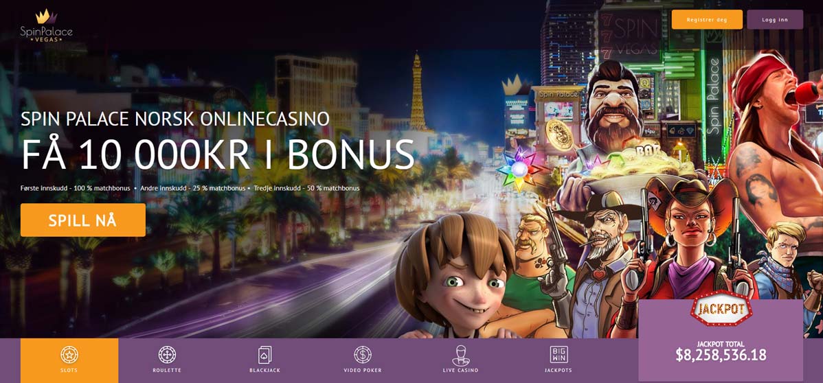 Spin Palace Casino bonus