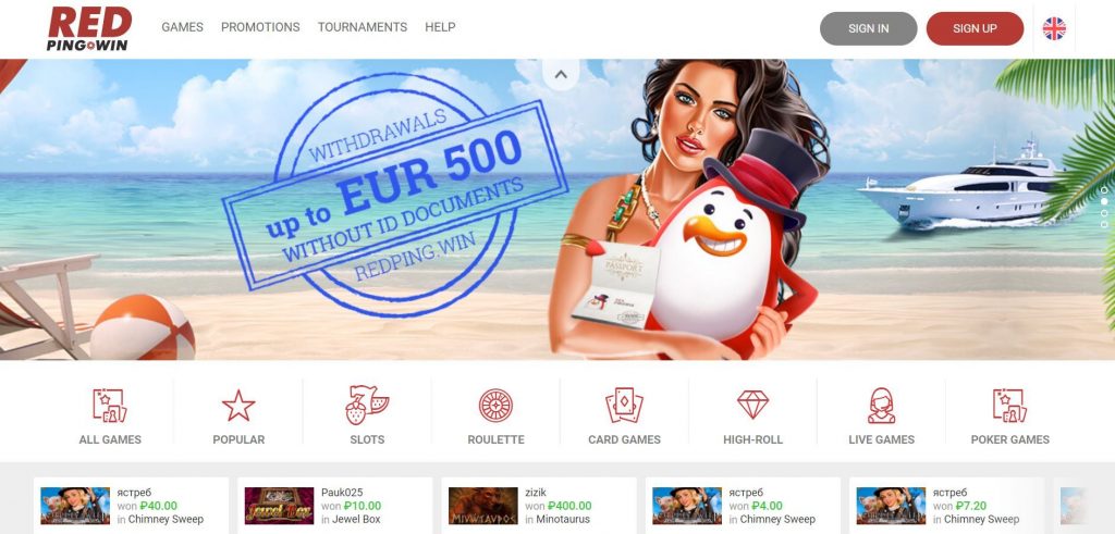Red Ping Win Casino