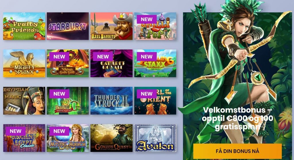 Casiplay Casino Spillutvalg